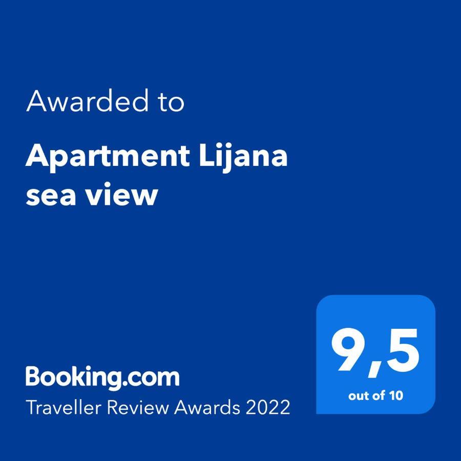 Apartment Lijana Sea View Tučepi Zewnętrze zdjęcie